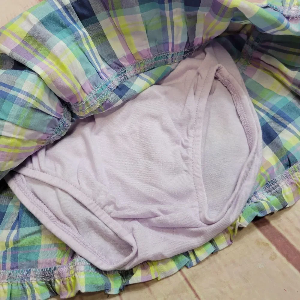 OshKosh plaid skort 24mo